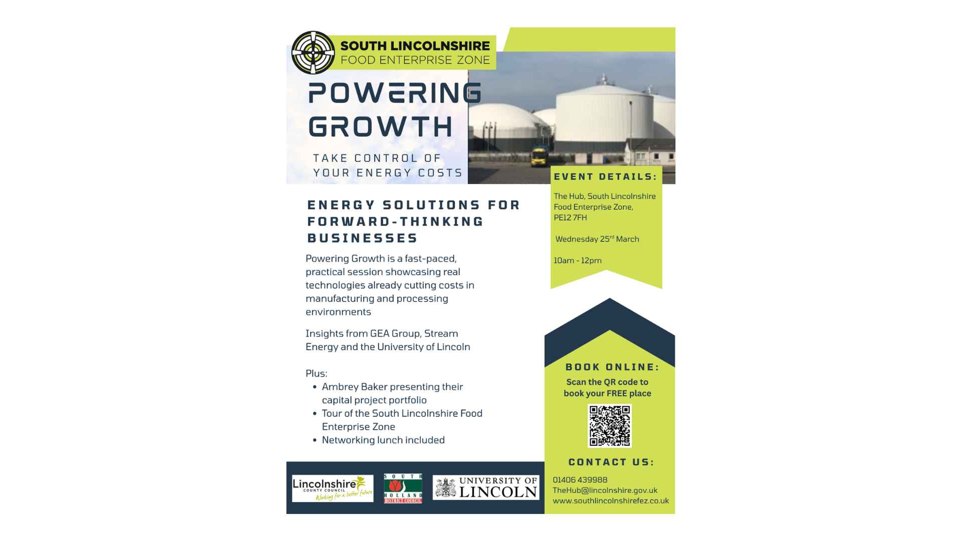 Powering Growth Flyer - South Lincolnshire FEZ